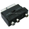 RGB Scart Male to S Video and 3 RCA Audio Adaptor