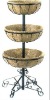 Metal Three-Tier Flower Stand