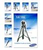 Professional camera tripod, monopod