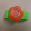 Fashion Silicone Slap Wristband Watch