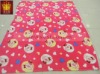 100% polyester plush baby blanket