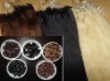 human hair extension loops tip