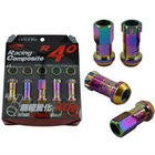 Project Kics R40 Open Ended Locking Lug Nuts Neo Chro