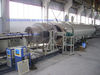 Plastic pipe extruding machine