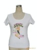 the summer women print design t-shirts