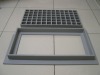 FRP grate sewer drain covers in green area