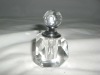 crystal glass perfume bottle