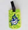 3D soft pvc luggage tag