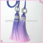 mordern decorative tassel with crystal beads