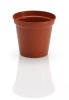 plastic flower nursery pot set with saucer cheap