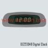 Coach and city bus train subway digital clock